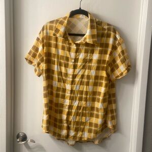 Yellow checkered shirt - Disneybound as Woody!
